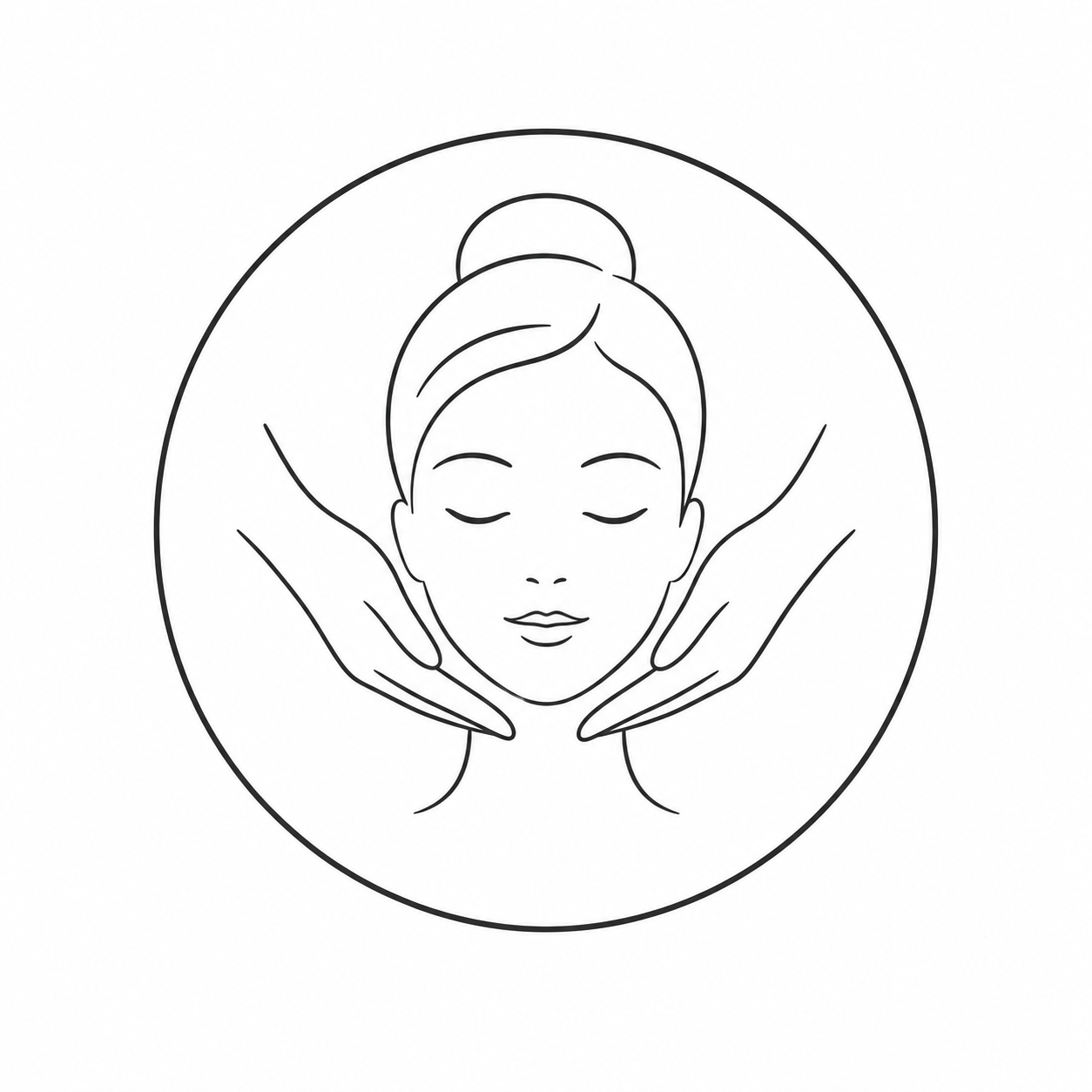 Gesichtsmassage